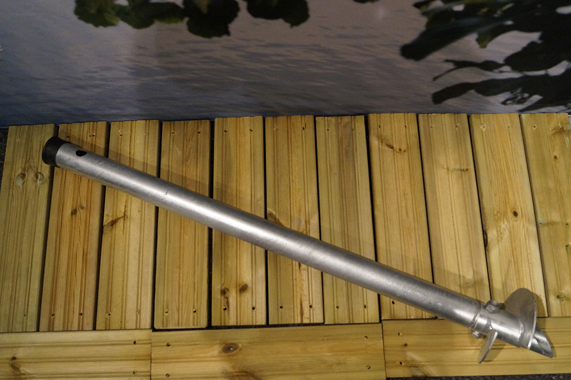 Ruuvipaalu 2 m, kierrekärjellä